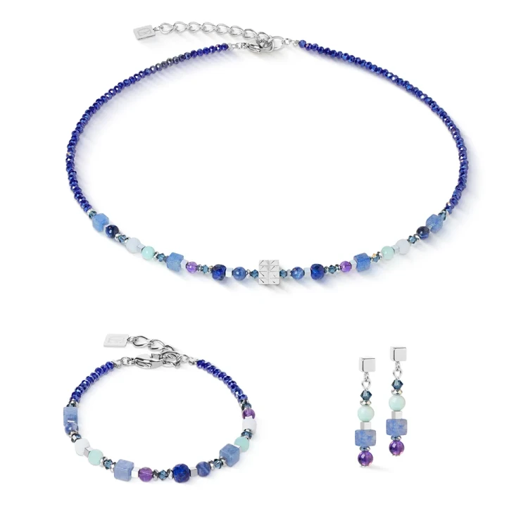 Колье Coeur de Lion Blue 4347/10-0700