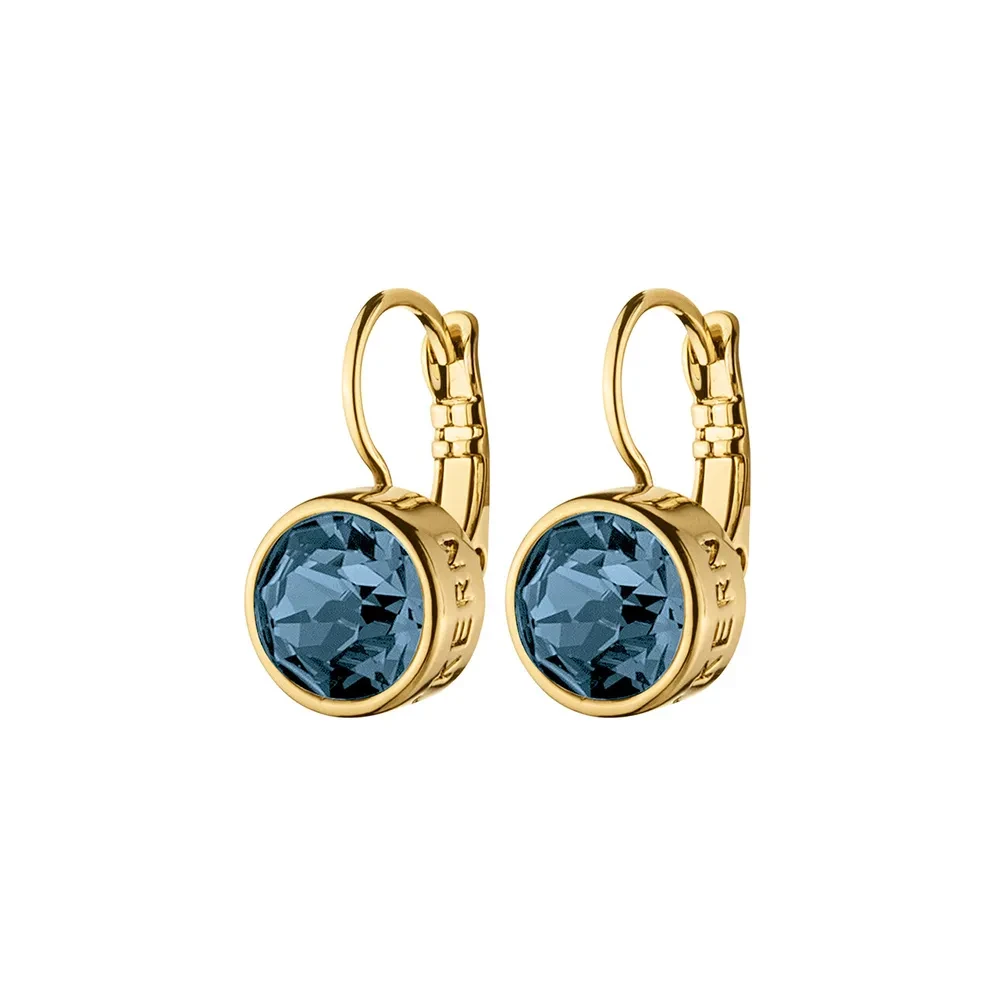 Серьги Dyrberg Kern LOUISE SG BLUE 370020 BL/G