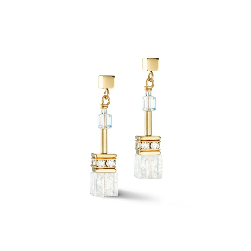 Пусеты COEUR DE LION White-Gold 3018/21-1416