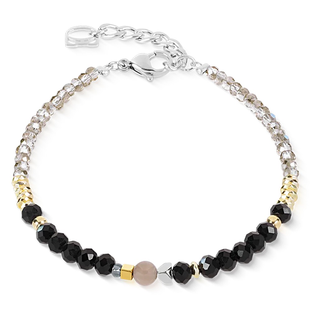 Браслет Coeur de Lion Black-Gold 2036/30-1316