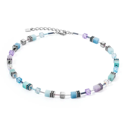 Колье Coeur de Lion Aqua-Lilac 2838/10-2026