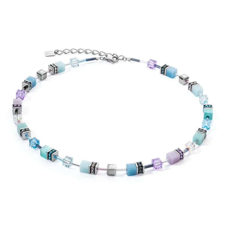 Колье Coeur de Lion Aqua-Lilac 2838/10-2026