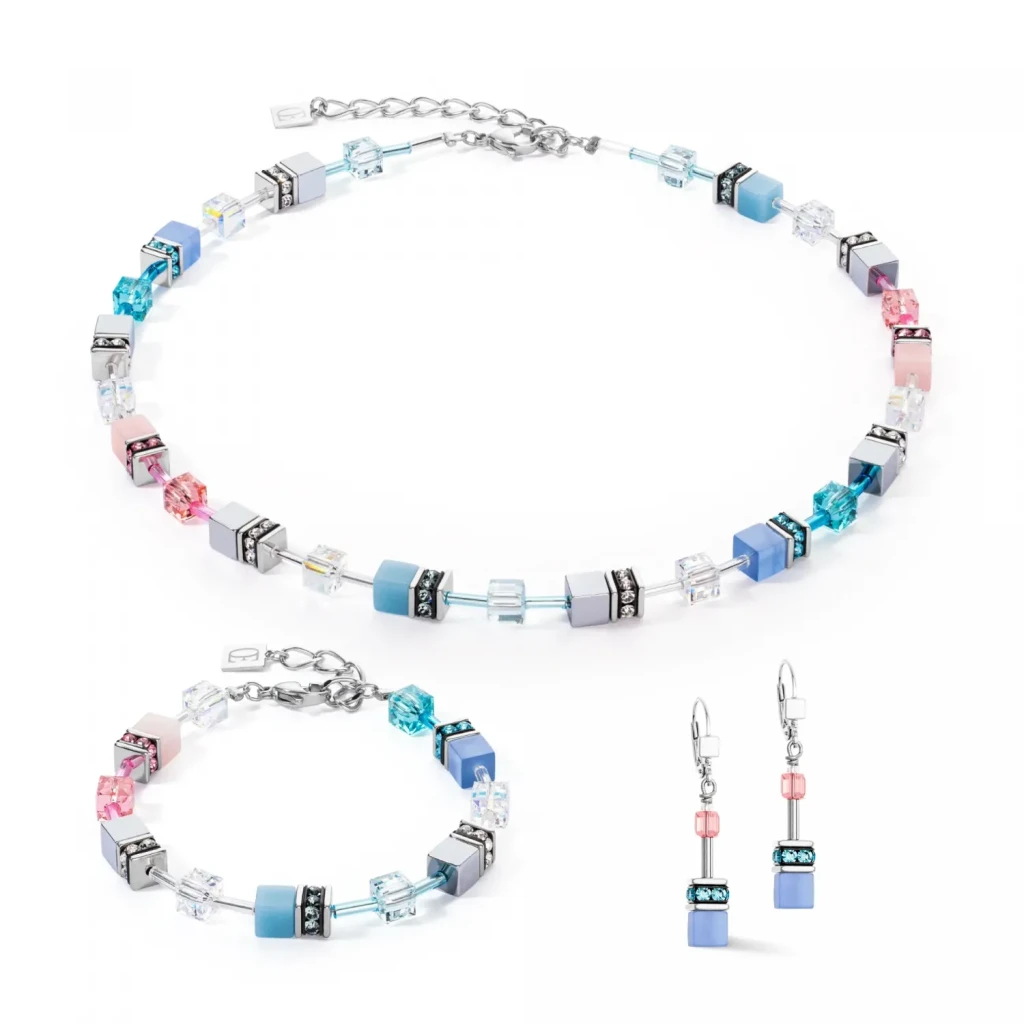 Браслет Coeur de Lion Blue-Rose 4023/30-0719