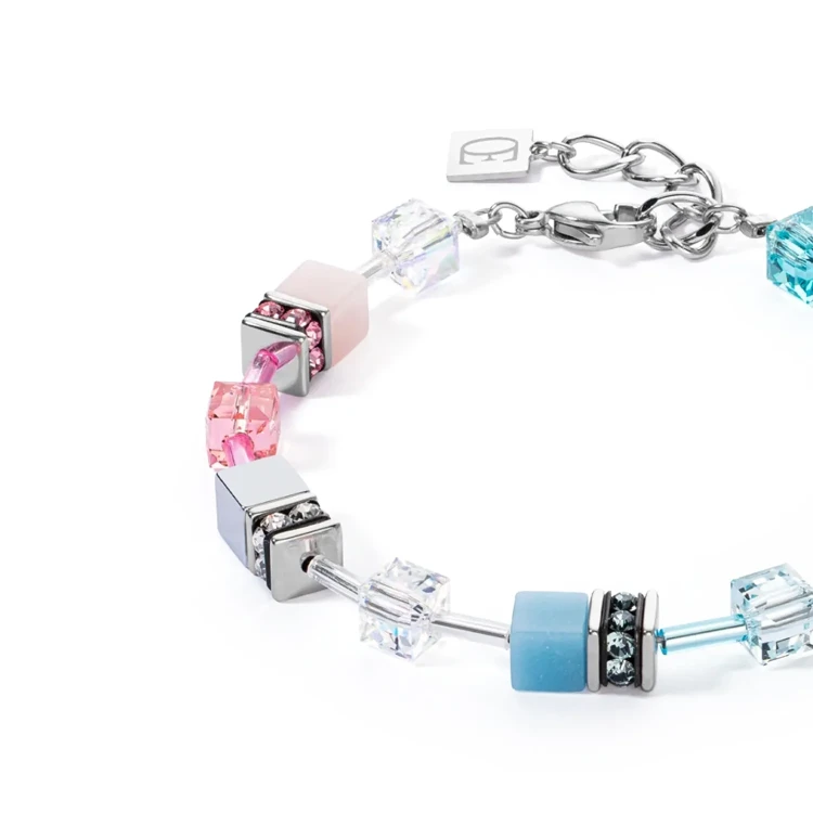 Браслет Coeur de Lion Blue-Rose 4023/30-0719
