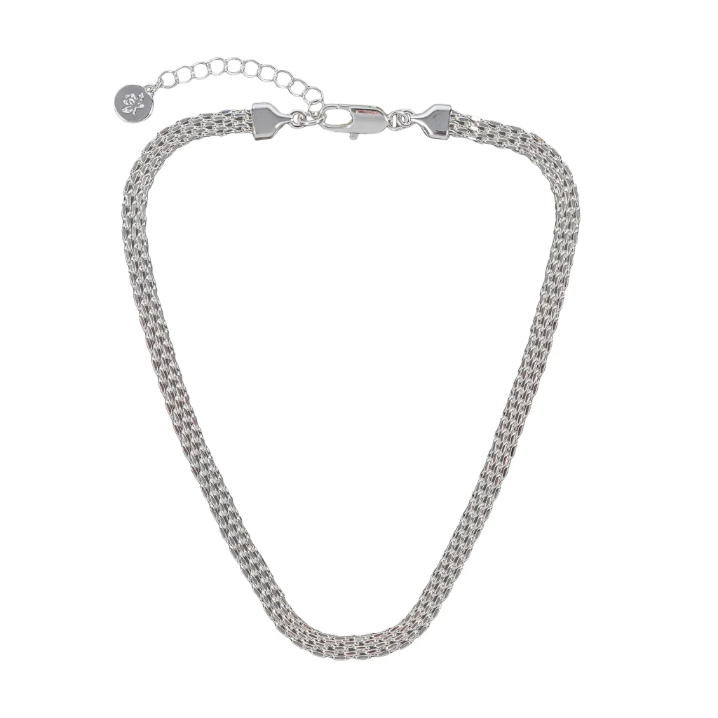 Колье Fiore Luna Chain Сarabiner BL4509 S