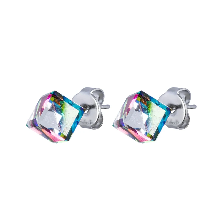 Пусеты Crystal Holographic SWE0127/2 H G