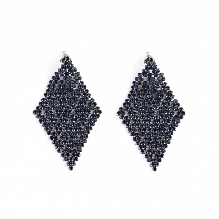 Серьги Fiore Luna Silver AEN9441.4 BW/BL