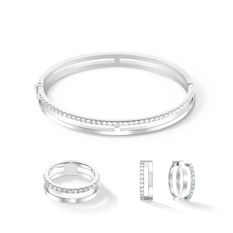 Браслет Coeur de Lion Crystal-Silver 0136/32-1817 19