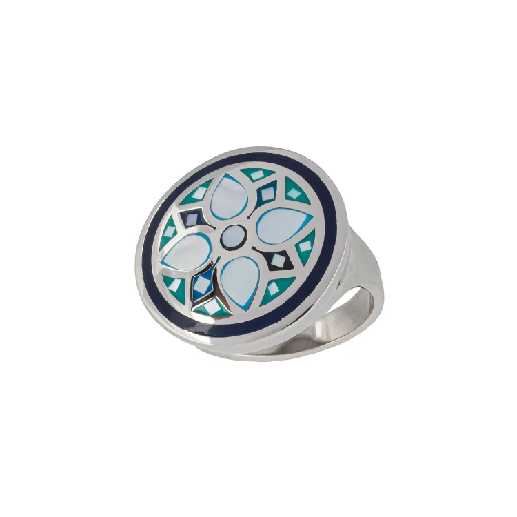 Кольцо Fiore Luna KR01688-3/8 BL/S