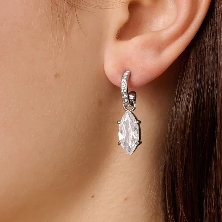 Серьги Dyrberg Kern JUNIPE SS CRYSTAL 470003