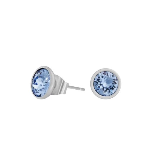Fiore Luna Пусеты Light Sapphire SWE297 LS S