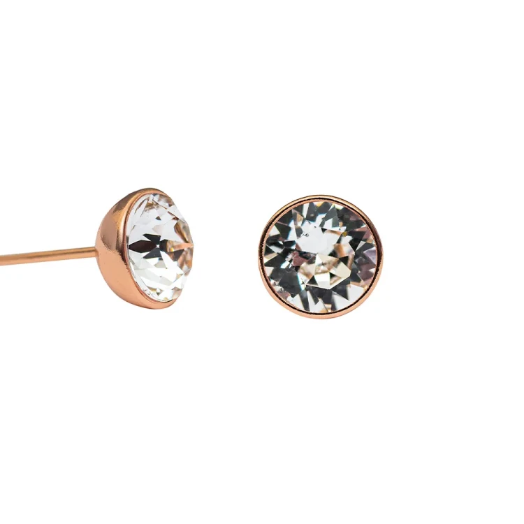 Fiore Luna Пусеты Crystal SWE298 C RG