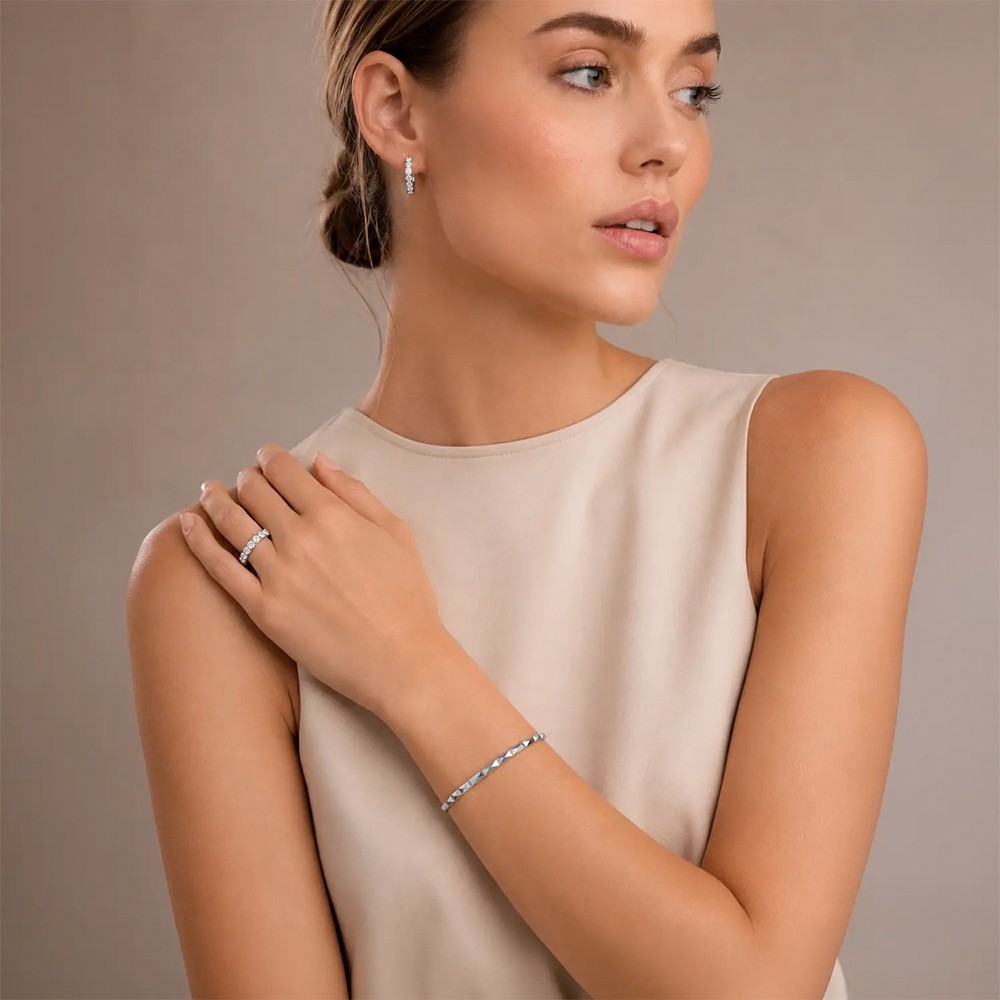 Кольцо Coeur de Lion Crystal-Silver 0145/40-1817 56