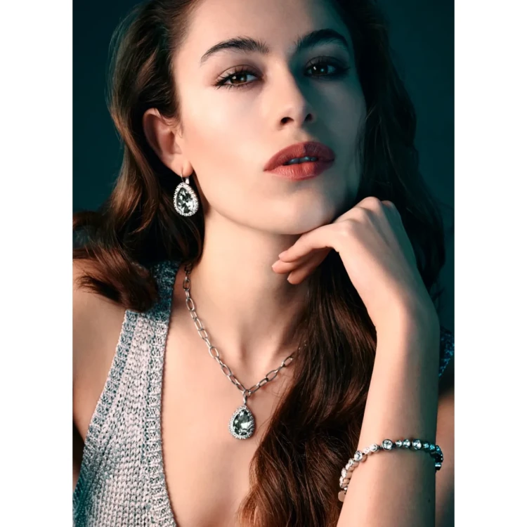 Серьги Dyrberg Kern FIORA SG AQUA/LIGHT BLUE 440066