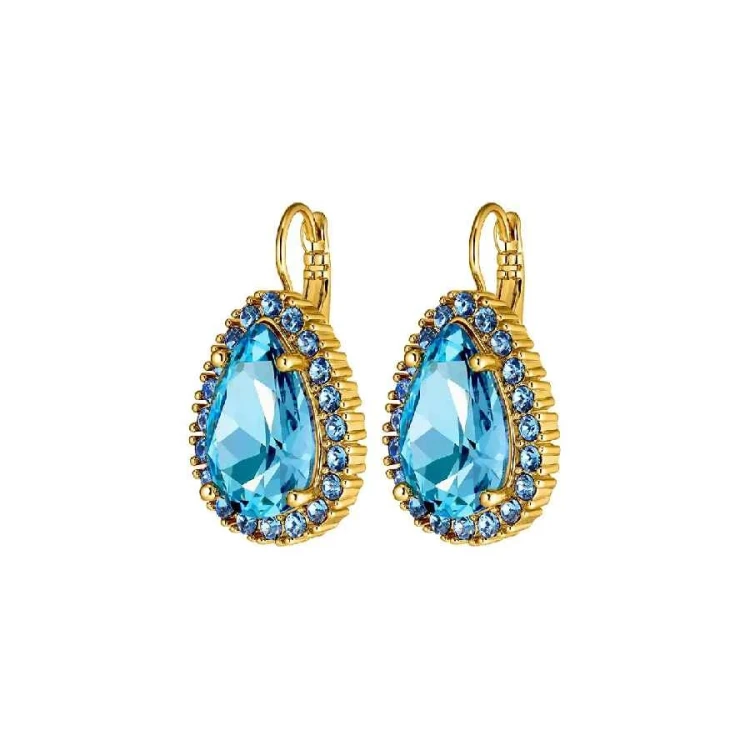 Серьги Dyrberg Kern FIORA SG AQUA/LIGHT BLUE 440066