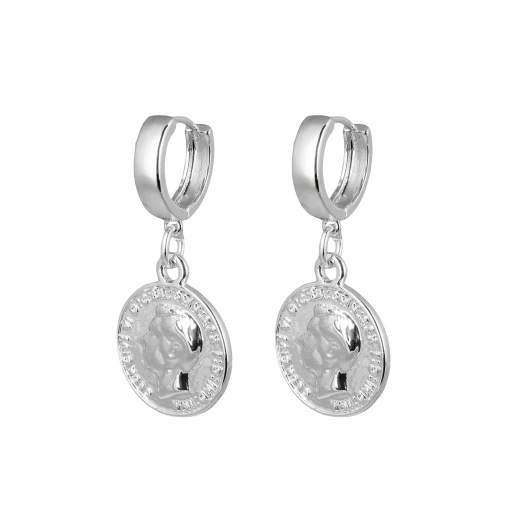 Серьги Fiore Luna With a coin AL4545 S
