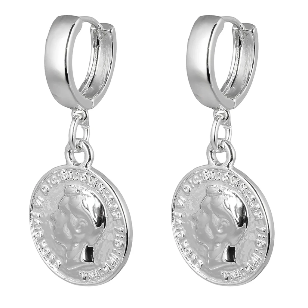 Серьги Fiore Luna With a coin AL4545 S