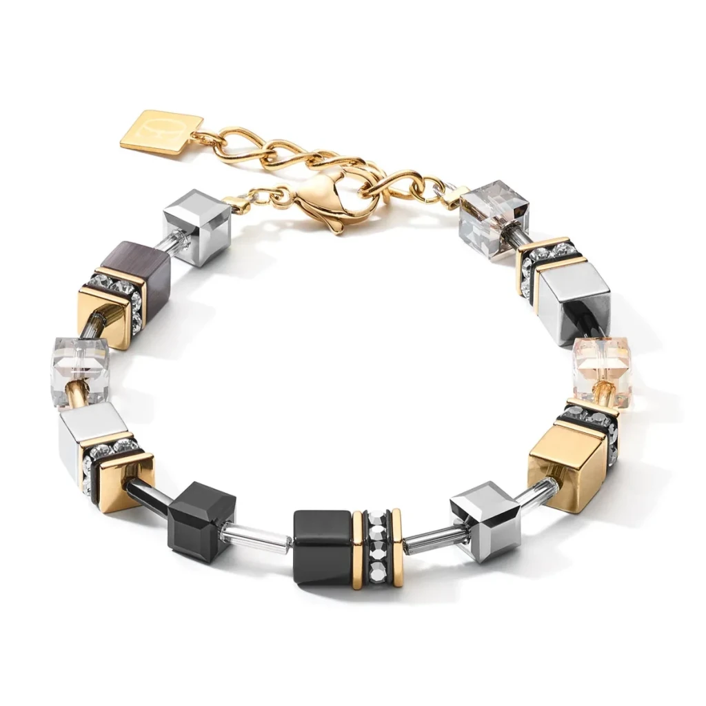 Браслет Coeur de Lion Grey-Gold 2839/30-1216