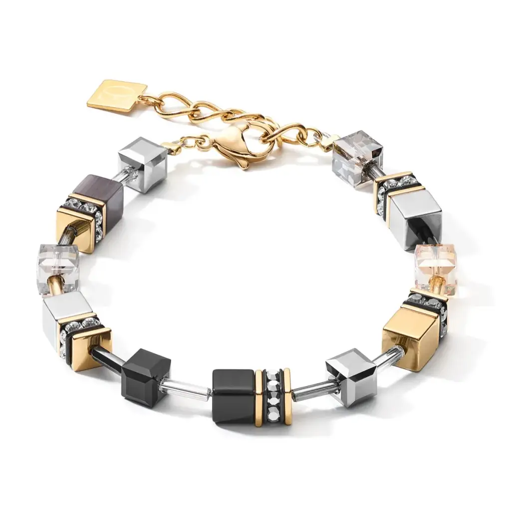 Браслет Coeur de Lion Grey-Gold 2839/30-1216