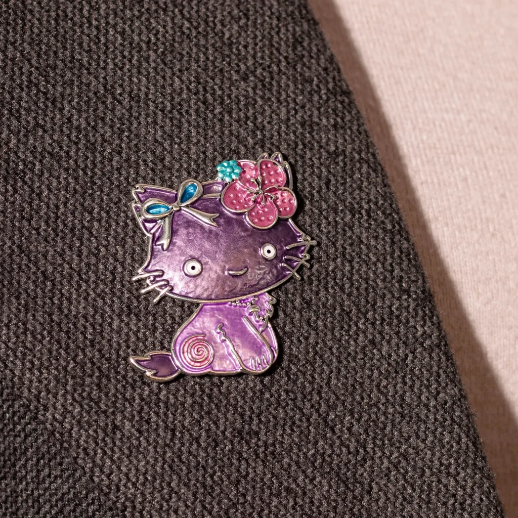 Брошь Shadore KITTY XZ1444.11 V/S