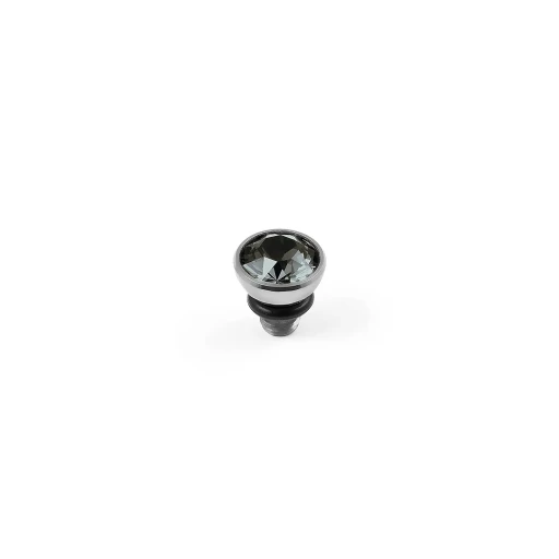 Шарм Bottone Silver Night 5 мм 630138 BW/S