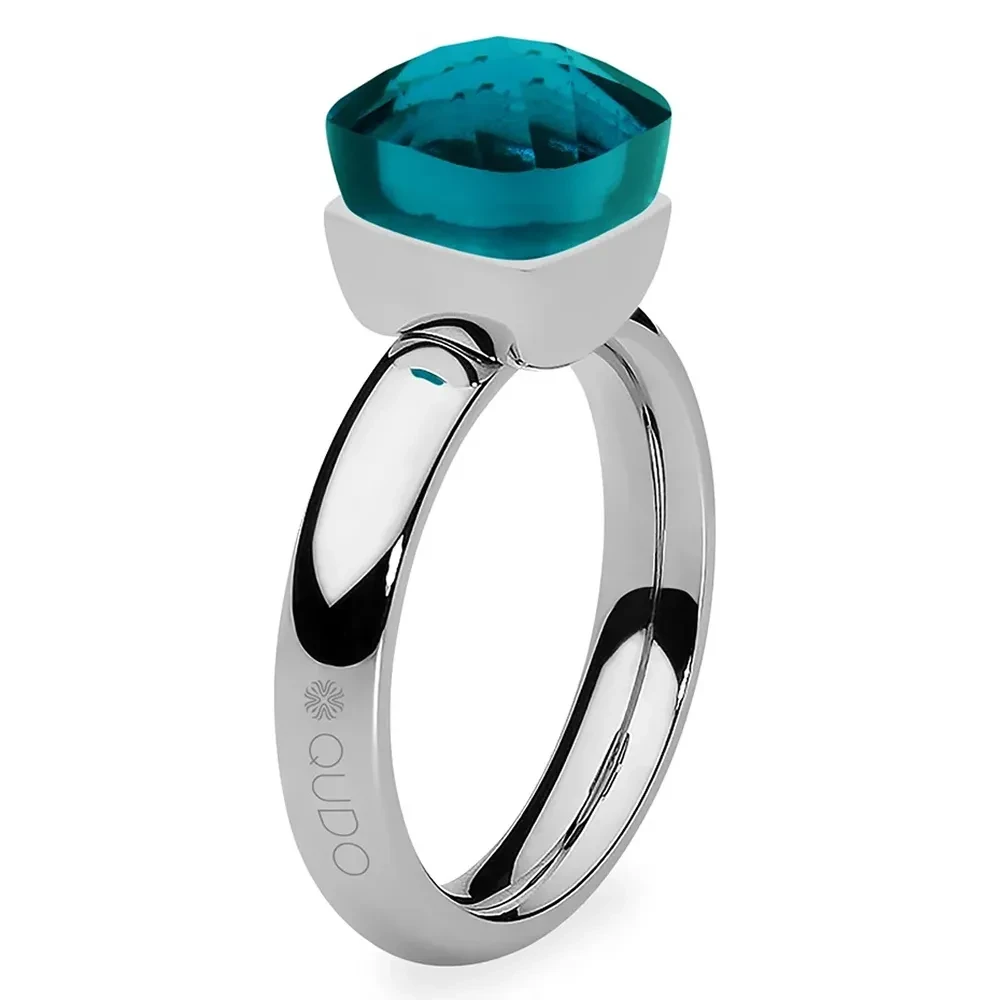 Кольцо Qudo FIRENZE 18 (S) Blue Zircon 107000/40-4601 18