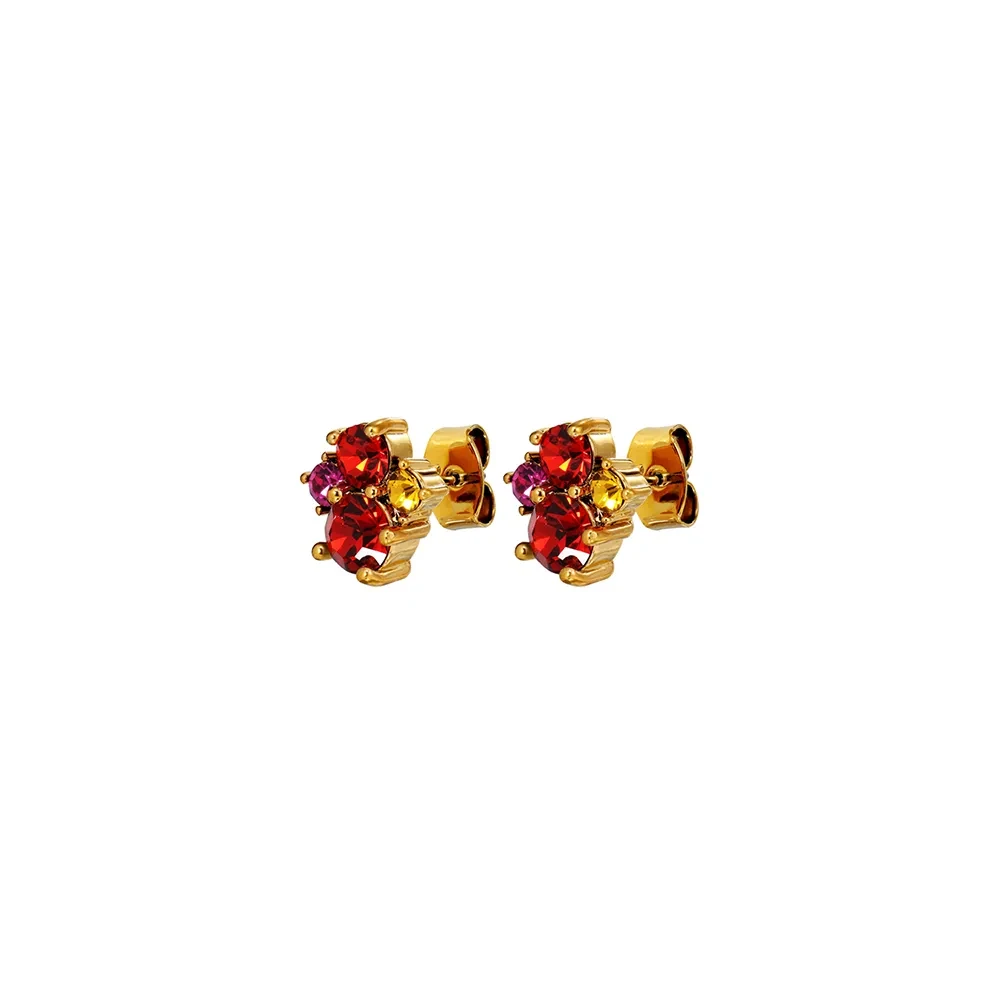 Серьги Dyrberg Kern BILLIS SG RED / PINK 470139
