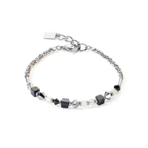Браслет Coeur de Lion  Black-White 4239/30-1314