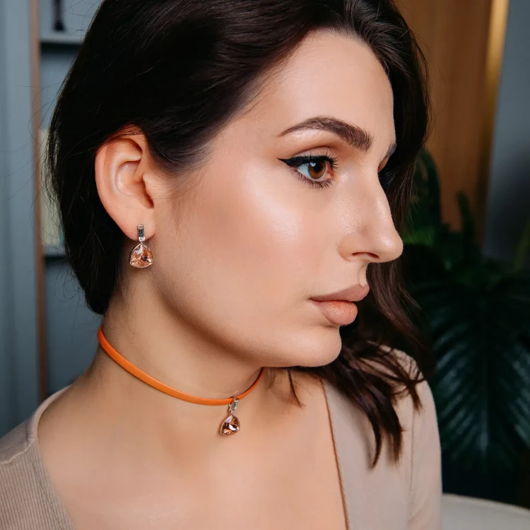 Серьги Fiore Luna Vintage Rose A2110SW-E04.5 R/S