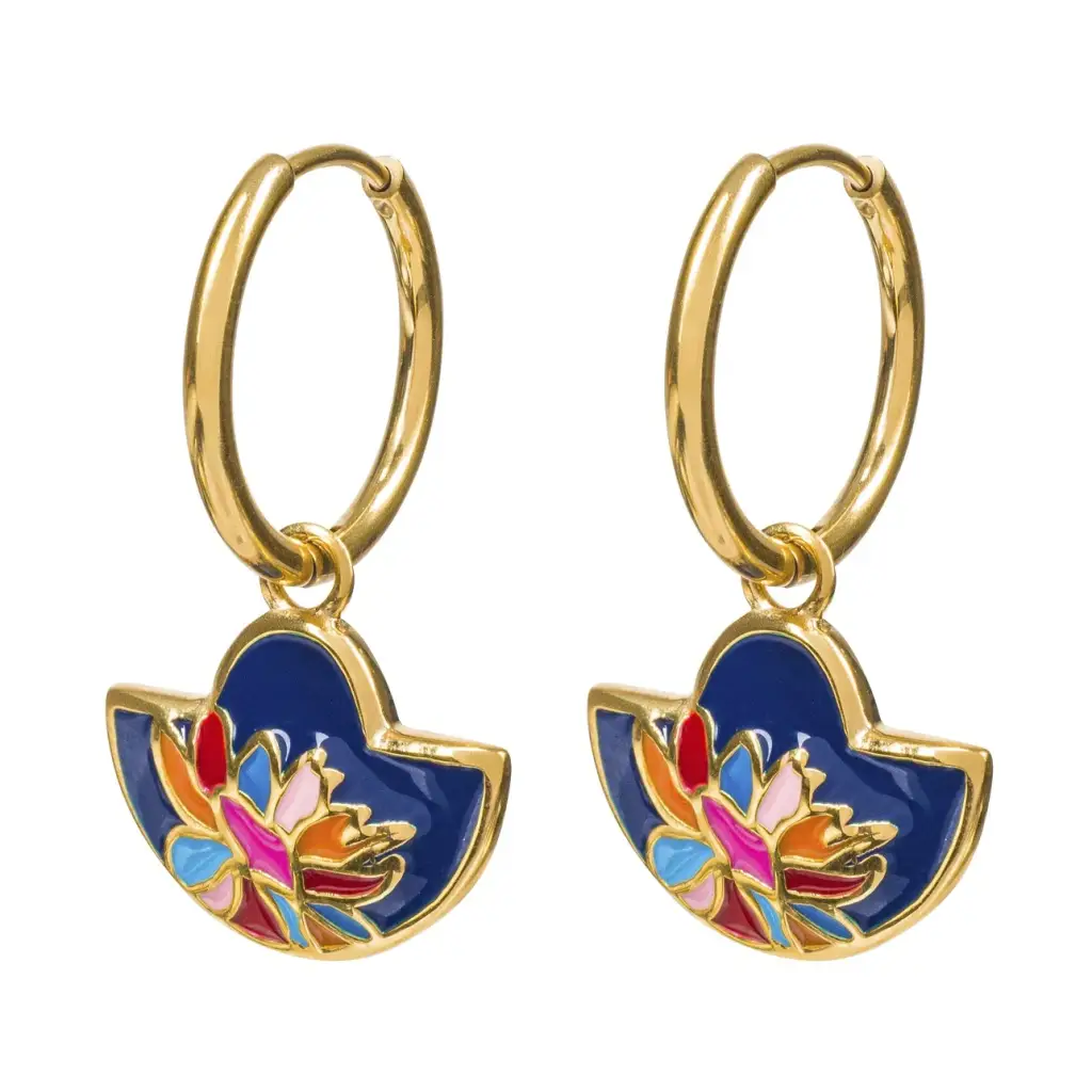 Серьги Fiore Luna AE03599-4A