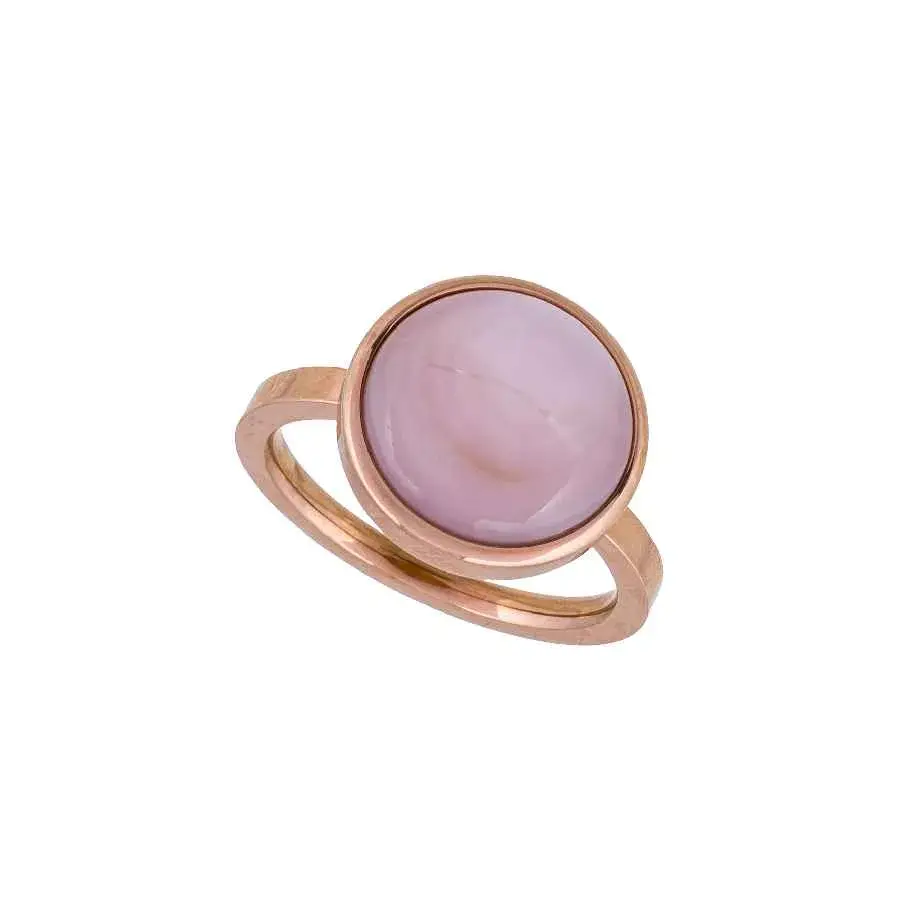 Кольцо Fiore Luna Сфера SHELL ROSE KR02913-3/7 R/RG