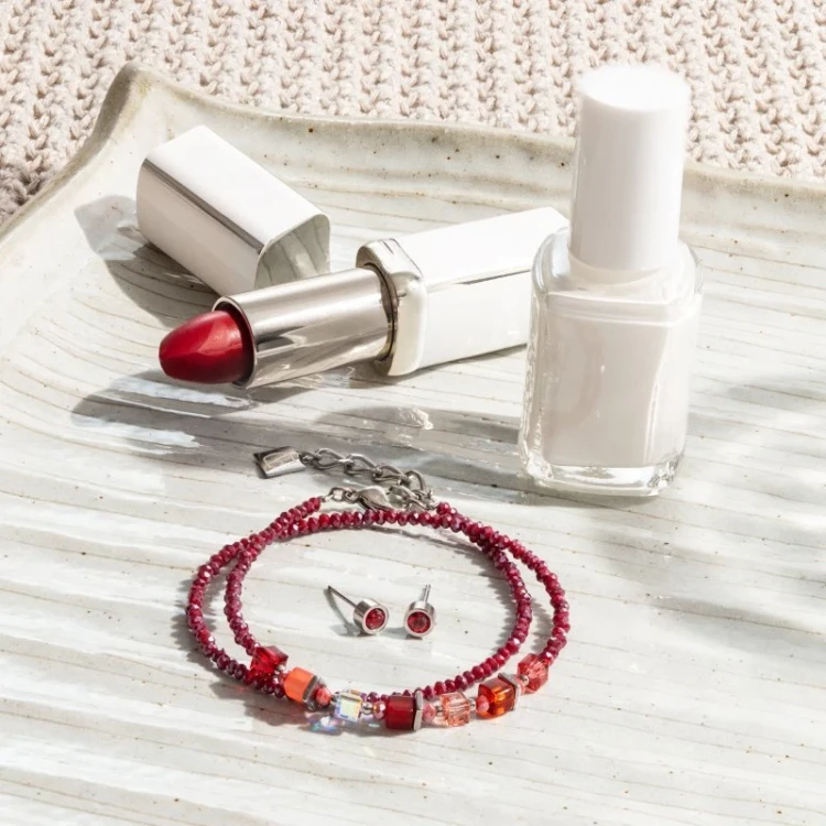 Браслет Coeur de Lion Joyful Colours Red 4564/30-0300