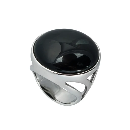 Кольцо Possebon Agata Preto K0117.4 22 S