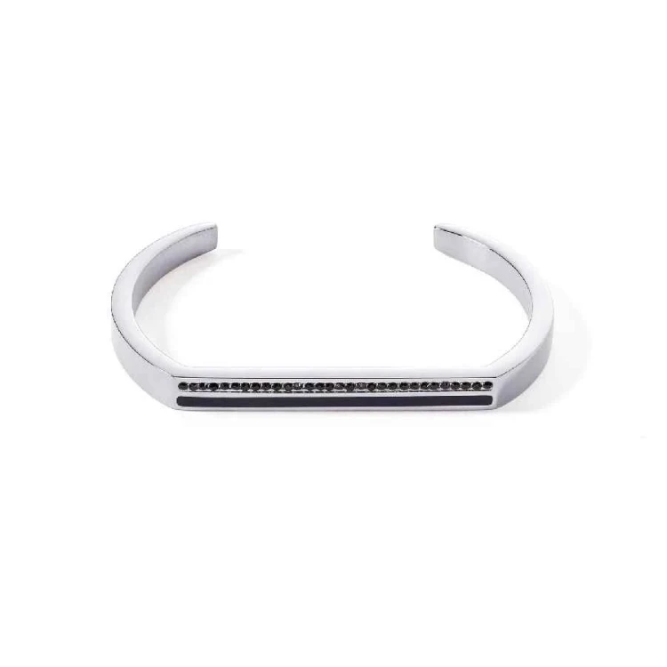 Браслет Coeur de Lion Black-Silver 0136/32-1317 19