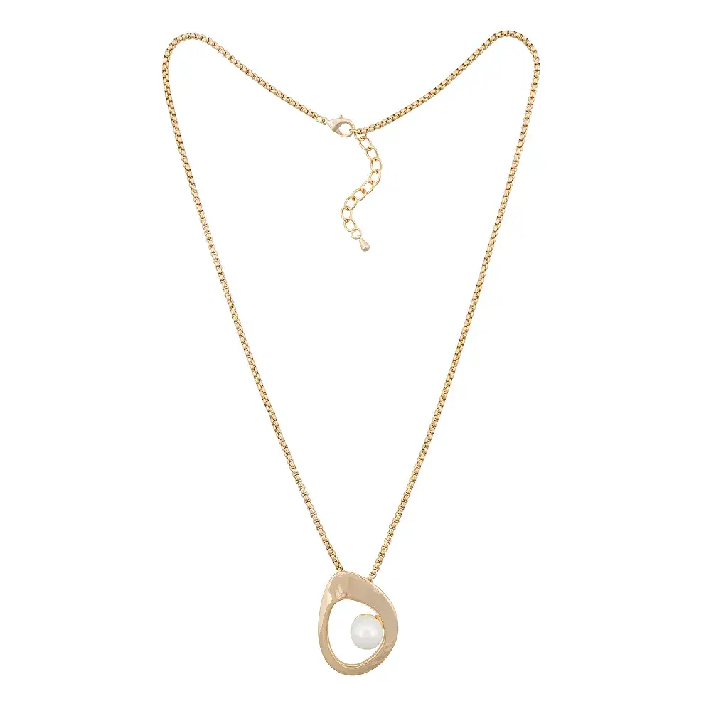 Колье Fiore Luna WHITE PEARL BBN13063-02 G