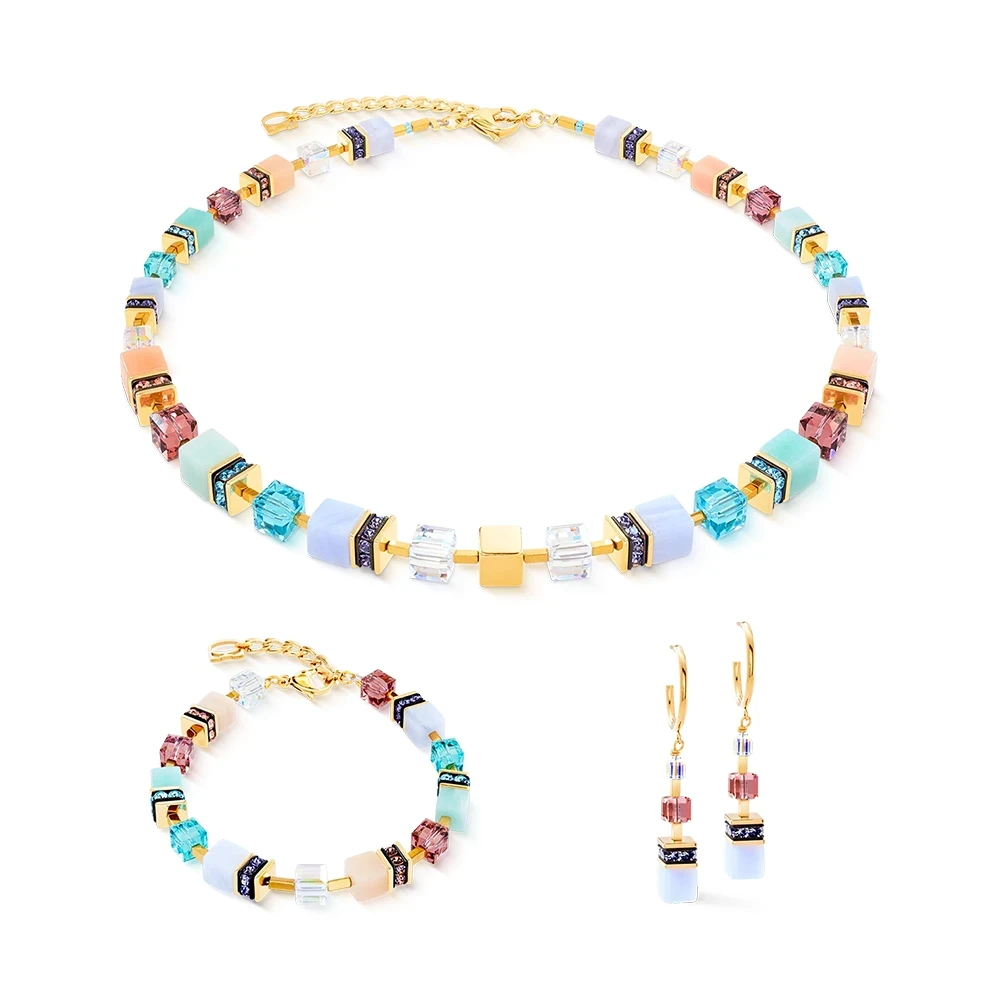 Колье Coeur de Lion Multicolour Art Nouveau 3039/10-1578