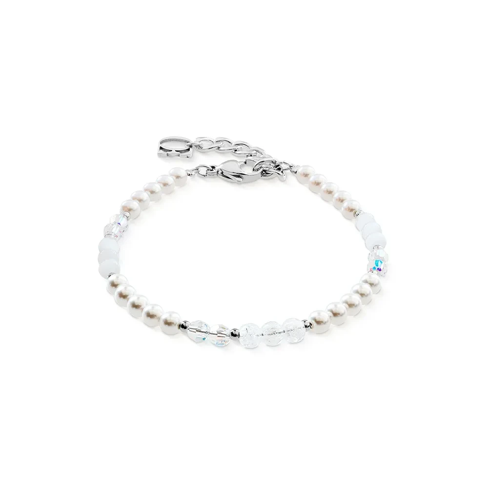 Браслет Coeur de Lion White-Silver 4245/30-1417