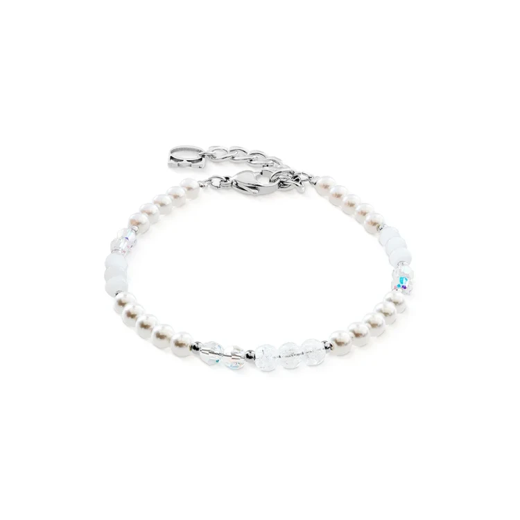 Браслет Coeur de Lion White-Silver 4245/30-1417