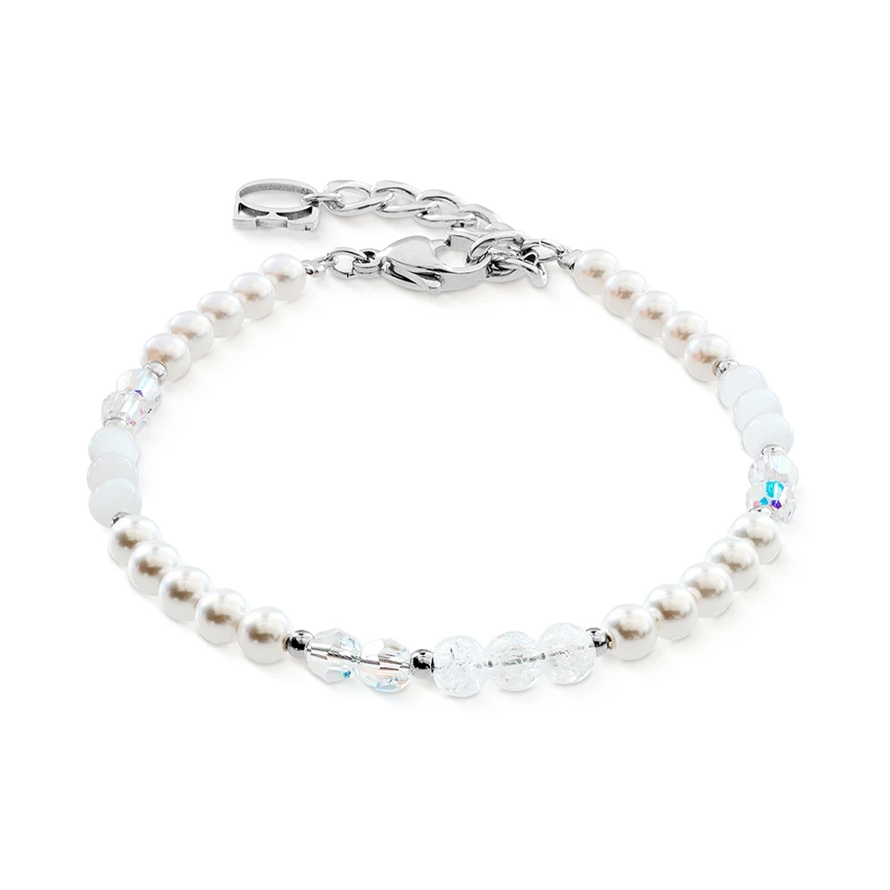 Браслет Coeur de Lion White-Silver 4245/30-1417