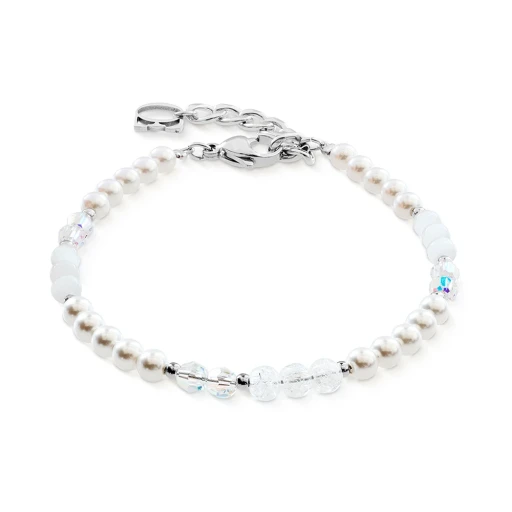 Браслет Coeur de Lion White-Silver 4245/30-1417