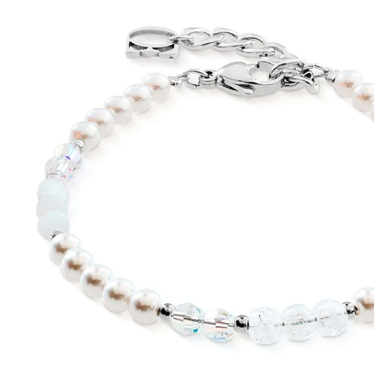 Браслет Coeur de Lion White-Silver 4245/30-1417