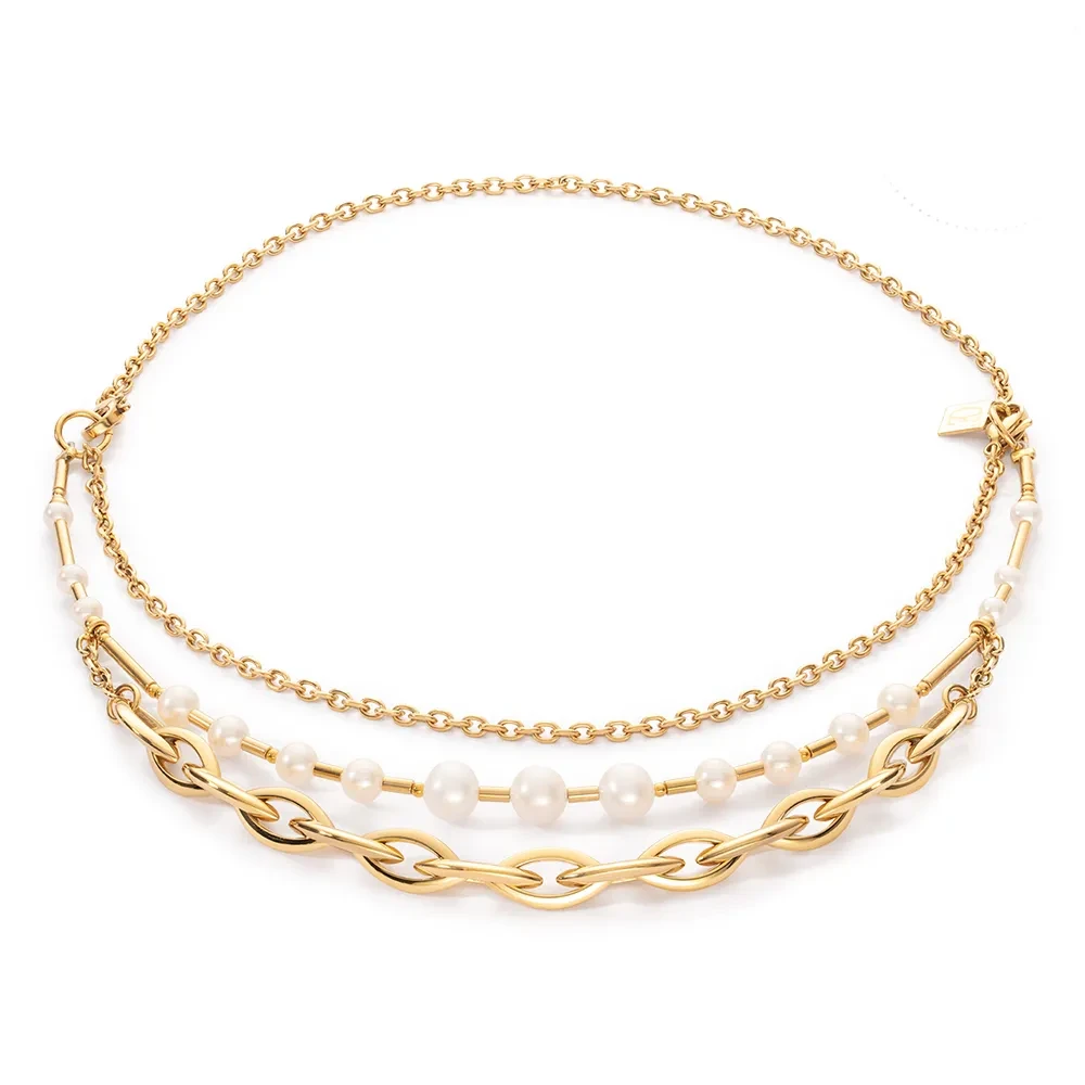 Колье Coeur de Lion White-Gold 1110/10-1416