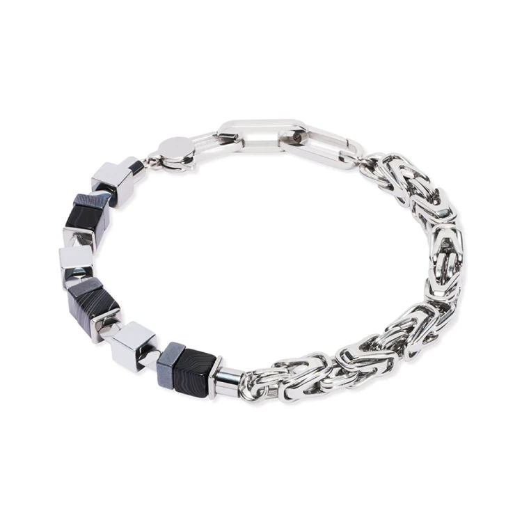 Браслет Coeur de Lion Rosegold-Black *4965/30-1630
