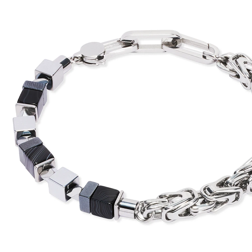 Браслет Coeur de Lion Rosegold-Black *4965/30-1630
