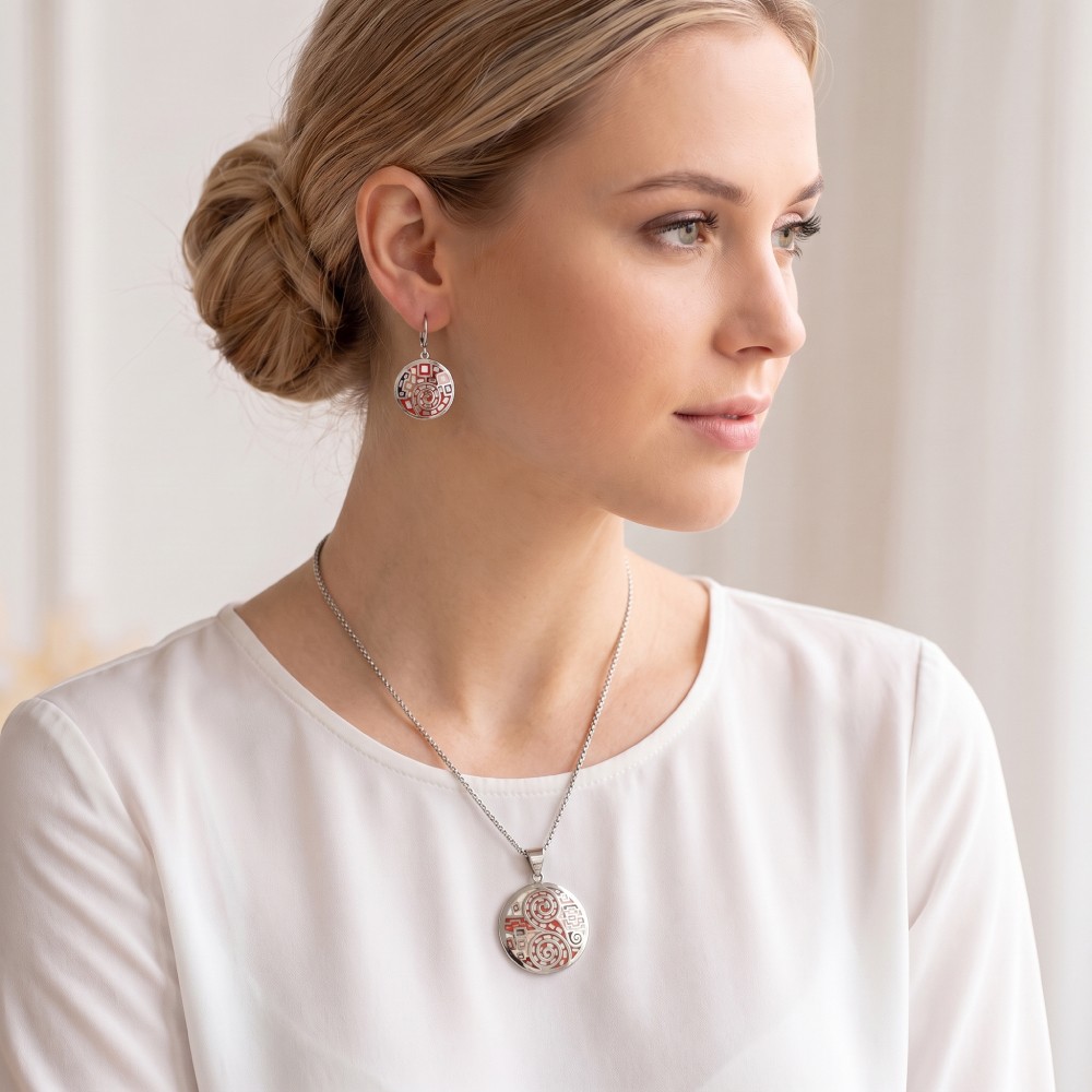 Серьги Fiore Luna AE01319-10 BR/S