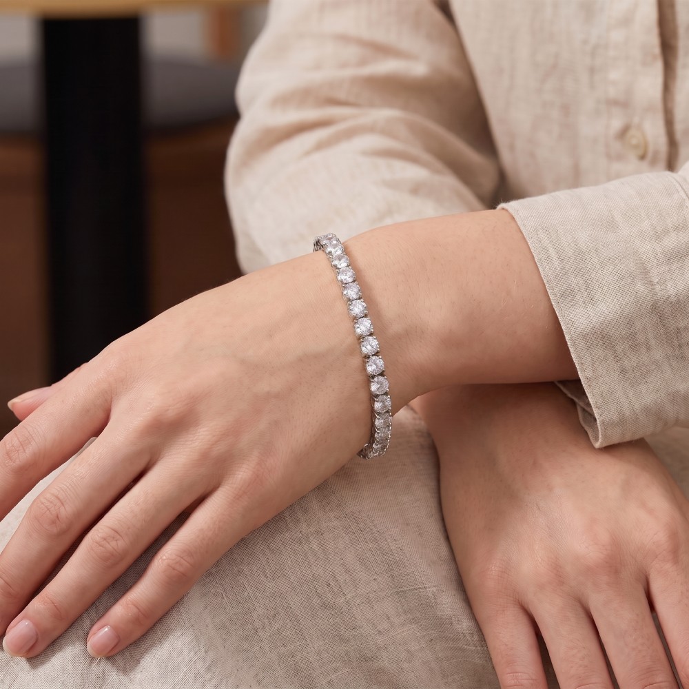 Браслет Fiore Luna Tennis Crystal B1-4