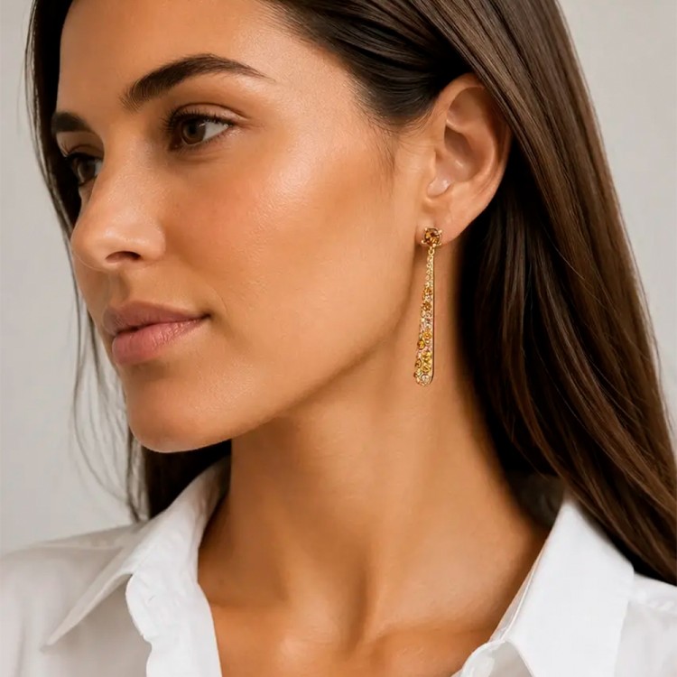 Серьги Dyrberg Kern ELYSIA SG GOLDEN 490209