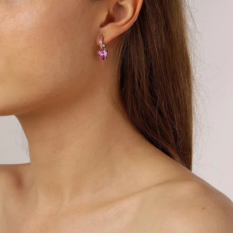 Серьги Dyrberg Kern NINA SG ROSE 420049 R/G