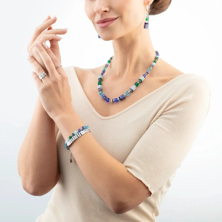 Браслет Coeur de Lion Blue-Green 3039/30-0705