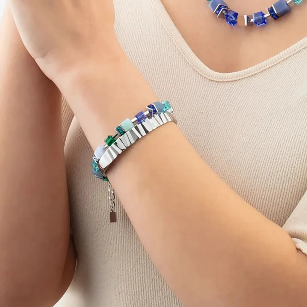 Браслет Coeur de Lion Blue-Green 3039/30-0705